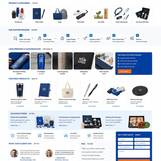 礼品定制  Promotional Gifts主题