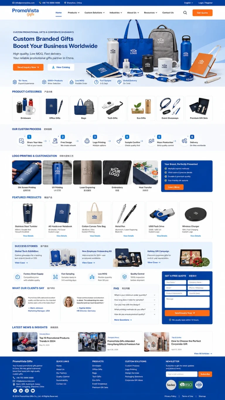 礼品定制  Promotional Gifts主题