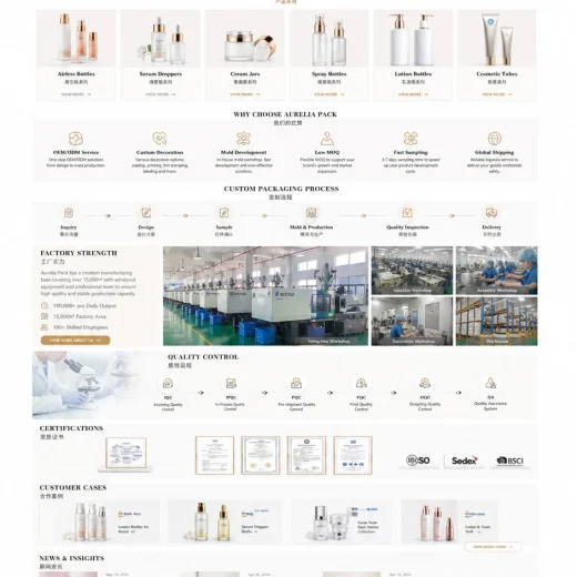 美妆包材  护肤品包装  化妆品 OEM  ODM